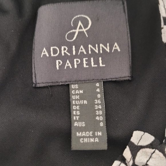 Adrianna Papell Moody Dot Maxi Halter Dress size 4 - Picture 13 of 15